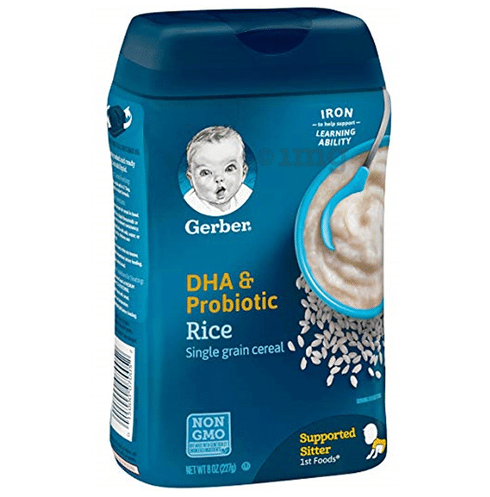Gerber Rice Cereal with DHA & Probiotic