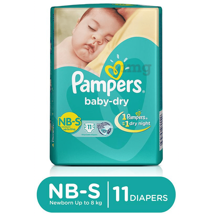 Pampers Baby-Dry New Born to Small Diaper NB-S