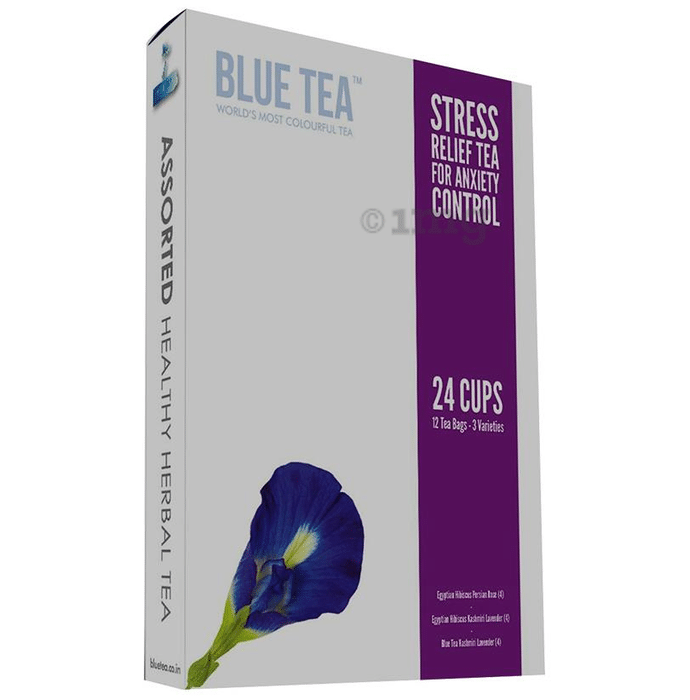 Blue Tea Stress Relief