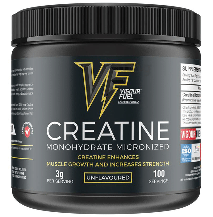 Vigour Fuel Creatine Monohydrate Micronized Unflavoured