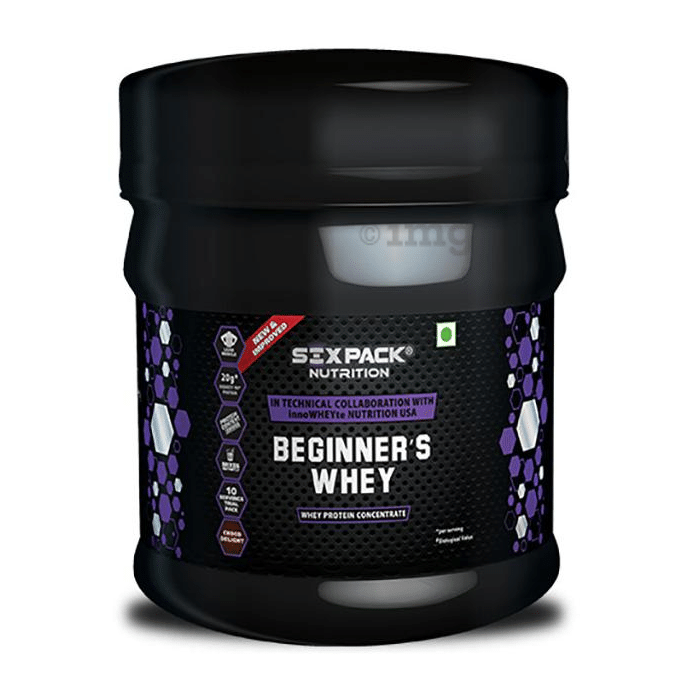 Sixpack Nutrition Beginner's Whey Protein Concentrate Powder Choco Delight