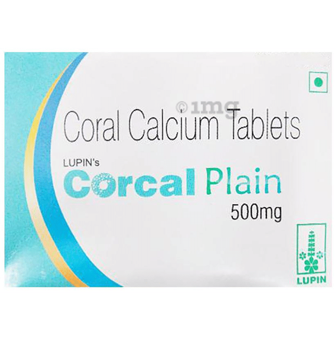 Corcal Plain 500mg Tablet