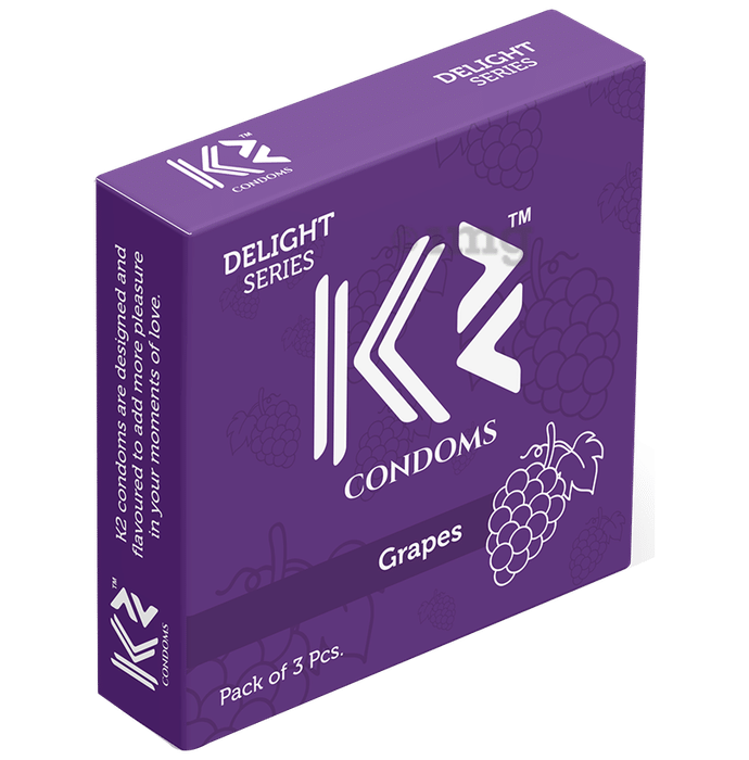 K2 Delight Series Condom with Dotted Rings