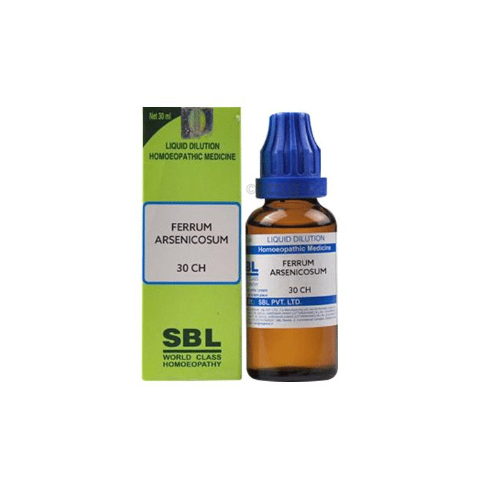 SBL Ferrum Arsenicosum Dilution 30 CH