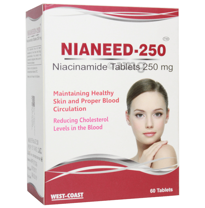 West-Coast Nianeed 250 Niacinamide Tablet