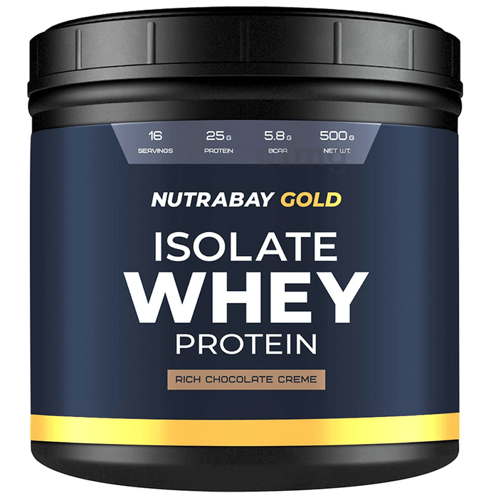 Nutrabay Gold Isolate Whey Protein Rich Chocolate Creme