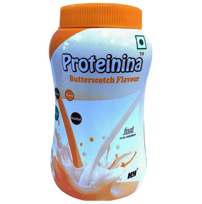 Proteinina Powder with Ginseng, Inositol & Minerals | Flavour Butterscotch