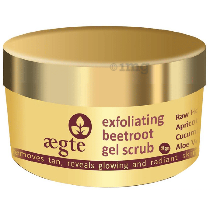 Aegte Exfoliating Beetroot Gel Scrub