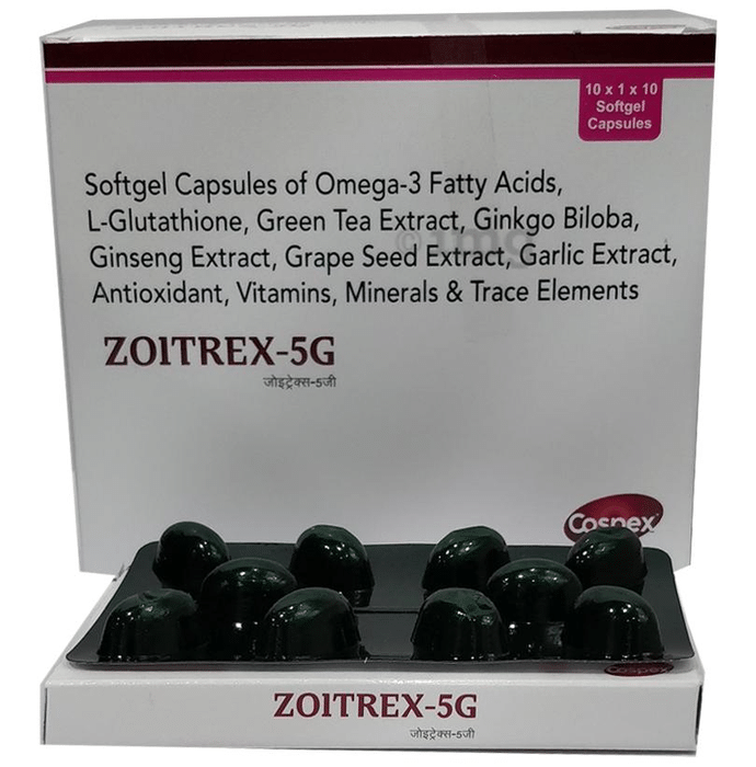 Cospex Zoitrex 5G Softgel Capsules