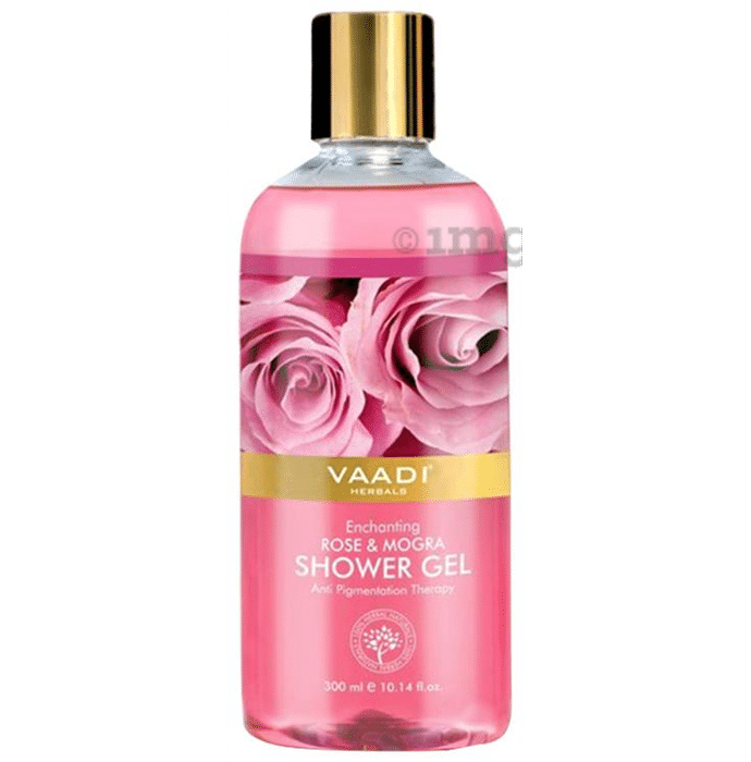 Vaadi Herbals Value Pack of Enchanting Rose & Mogra Shower Gel