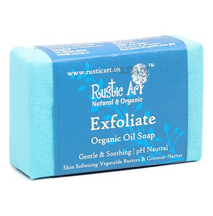 Rustic Art Exfoliate Organic Oil Soap