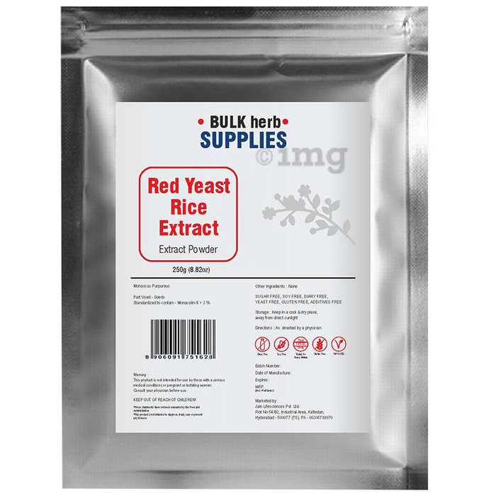 Bulk Herb Supplies Red Yeast Rice Extract Powder
