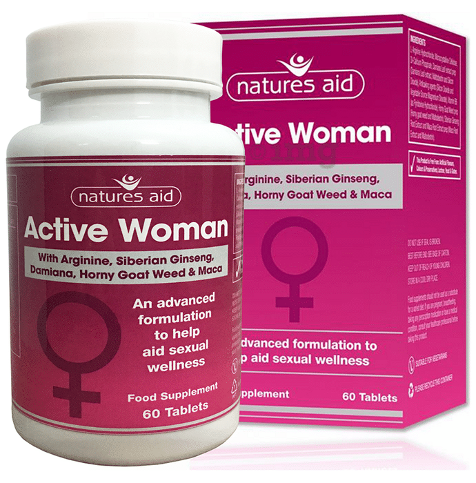 Natures Aid Active Woman Tablet