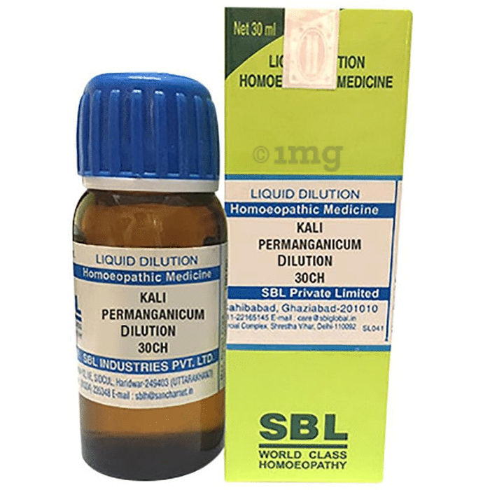 SBL Kali Permanganicum Dilution 30 CH