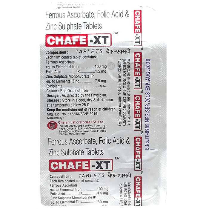 Chafe-XT Tablet