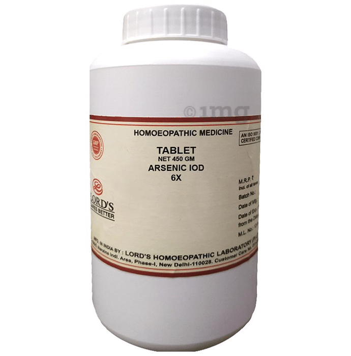 Lord's Arsenic Iod Trituration Tablet 6X