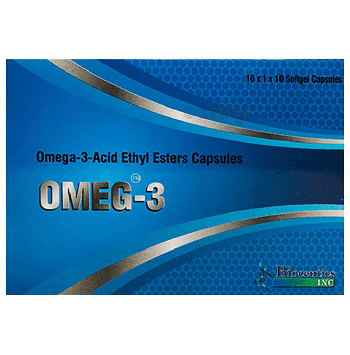 Omeg-3 Soft Gelatin Capsule