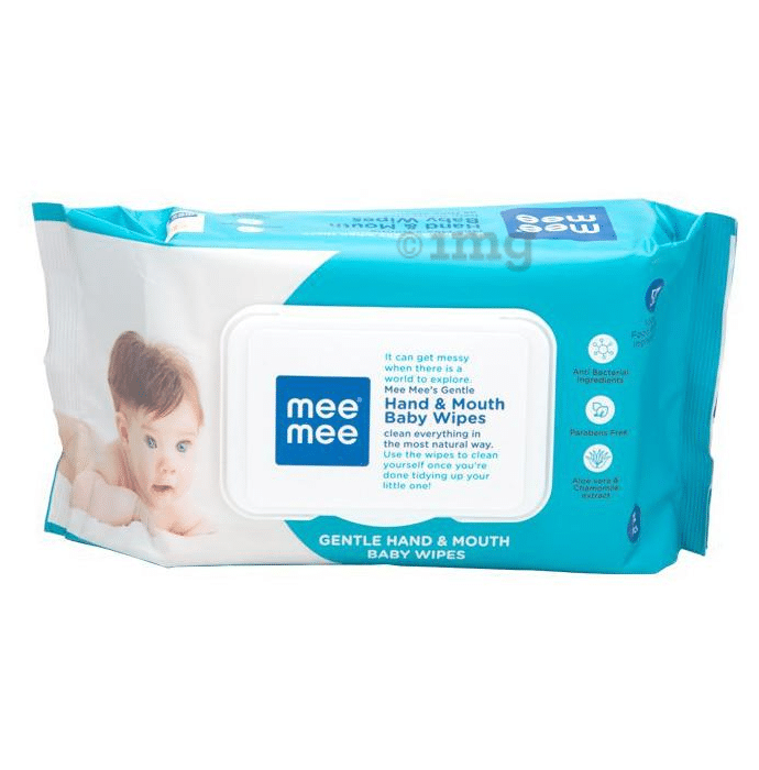 Mee Mee Gentle Hand and Mouth Baby Wipes