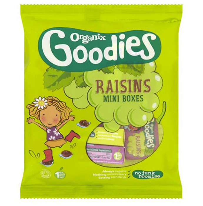 Organix Goodies Raisins Mini Boxes