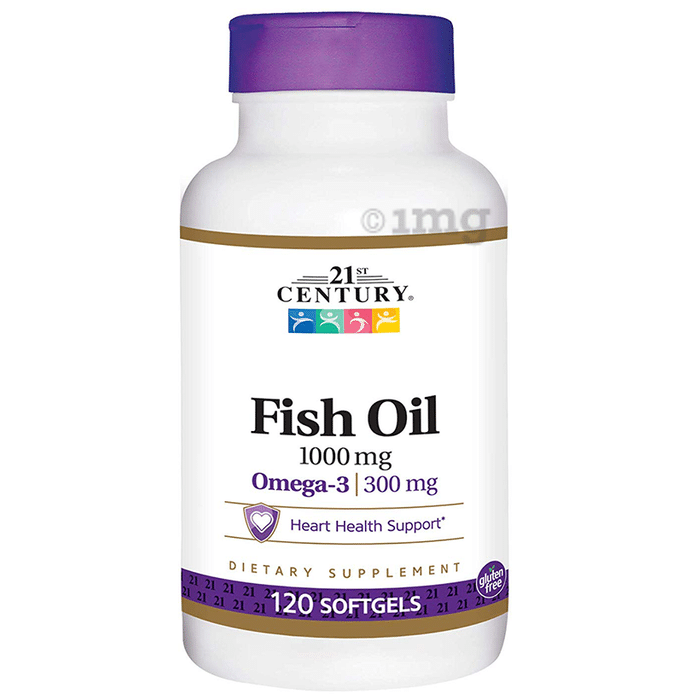 21st Century Fish Oil 1000mg Softgels