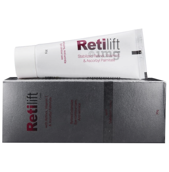 Retilift Cream with Retinol & Vitamin E | Anti-Ageing, Anti-Wrinkle Eye Contour Care