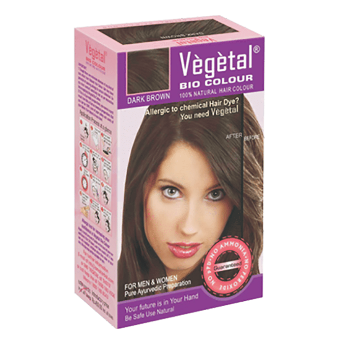 Vegetal Organic Beard Hair Dye Hair Color For Men Soft Black 25gm for All  Hair Type  Walmartcom