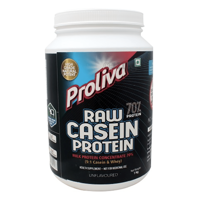 Nutrisattva Raw Casein Protein Powder Unflavoured