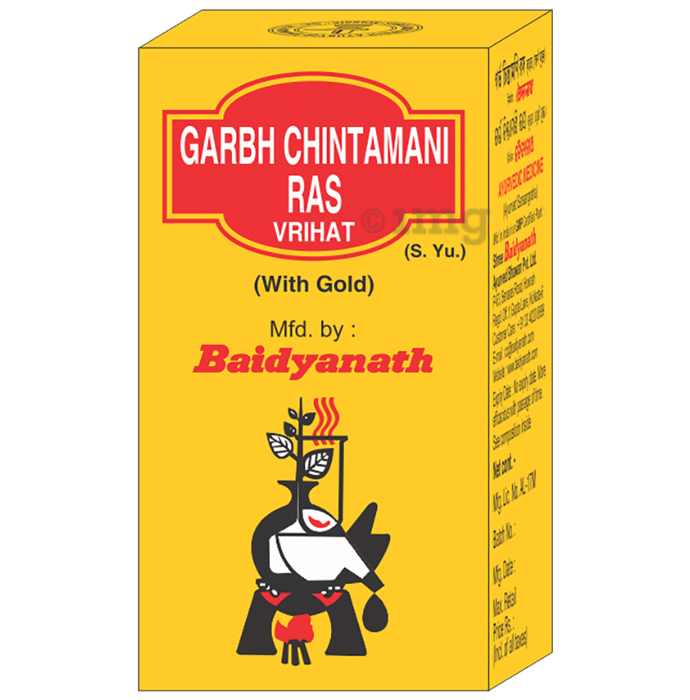 Baidyanath Garbh Chintamani Ras Vrihat with Gold