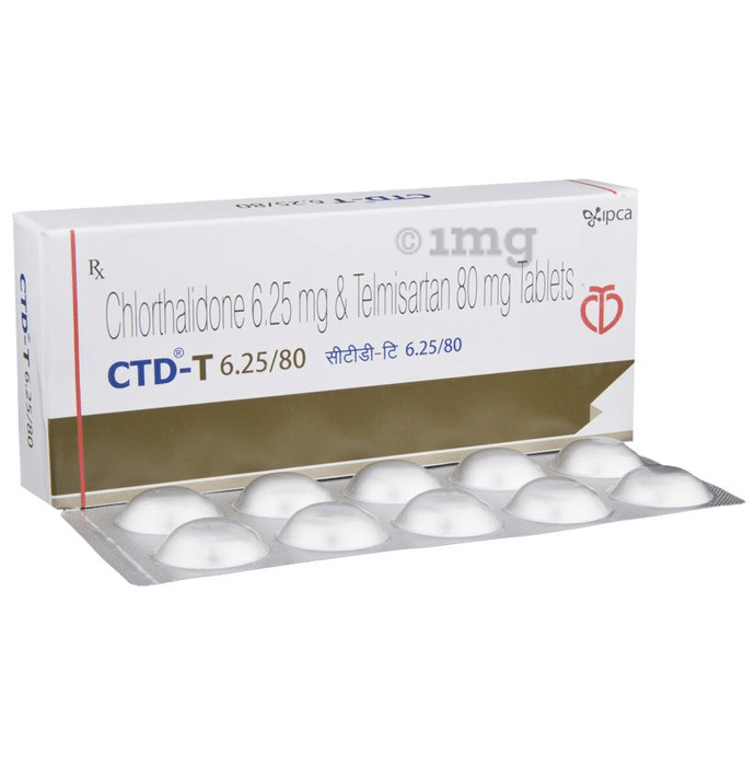CTD-T 6.25/80 Tablet