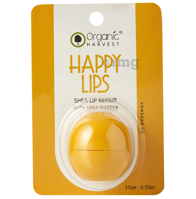 Organic Harvest Happy Lips Color Lip Balm Shea Lip Repair