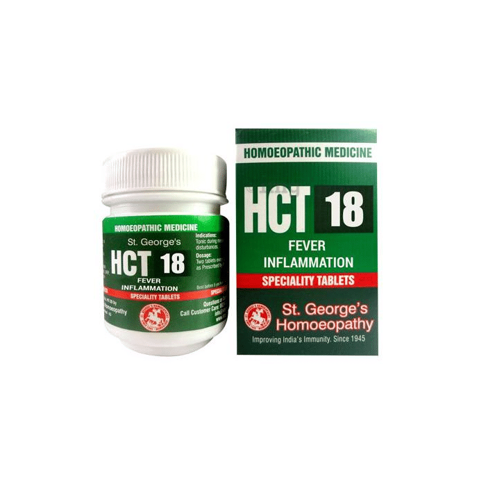 St. George’s HCT 18 Fever Inflammation Tablet