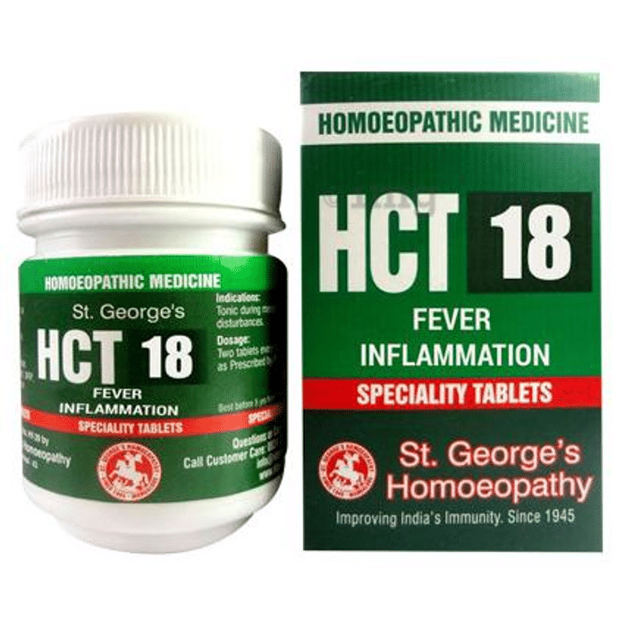 St. George’s HCT 18 Fever Inflammation Tablet