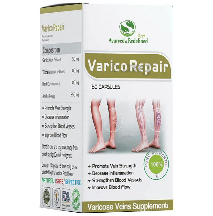 Ayurveda Redefined Varico Repair Capsule