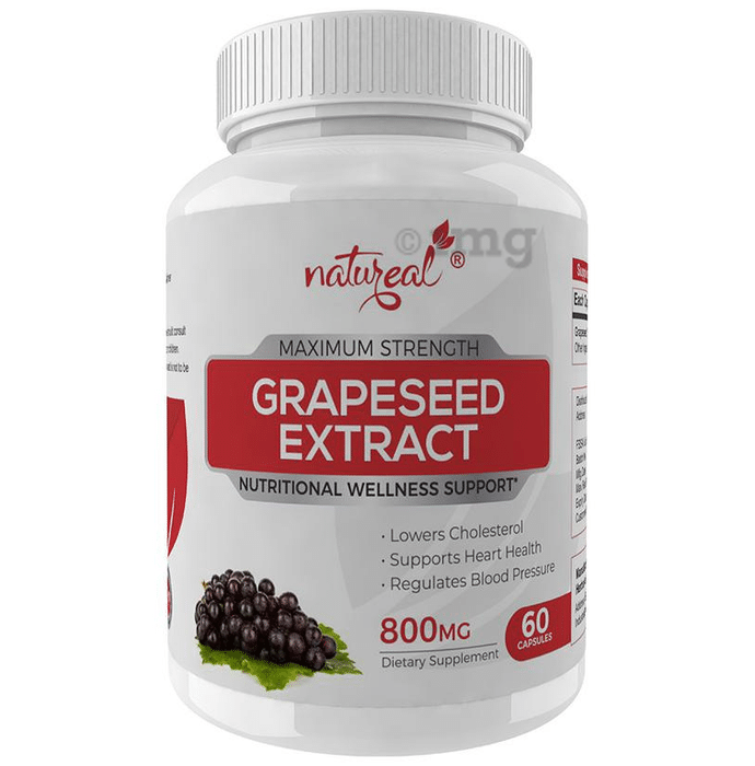 Natureal Grapeseed Extract 800mg Capsule