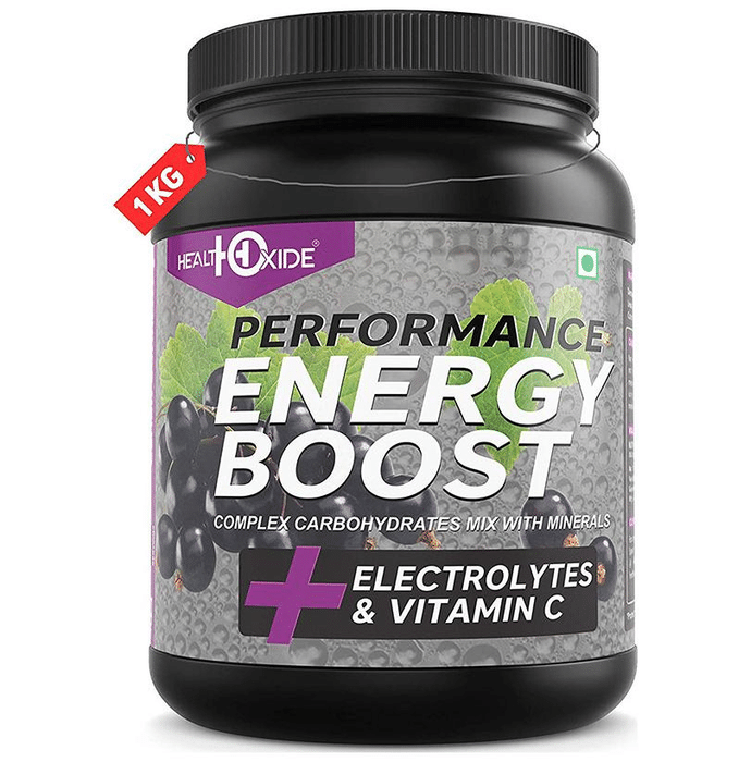 HealthOxide Performance Energy Boost Drink Blackcurrant