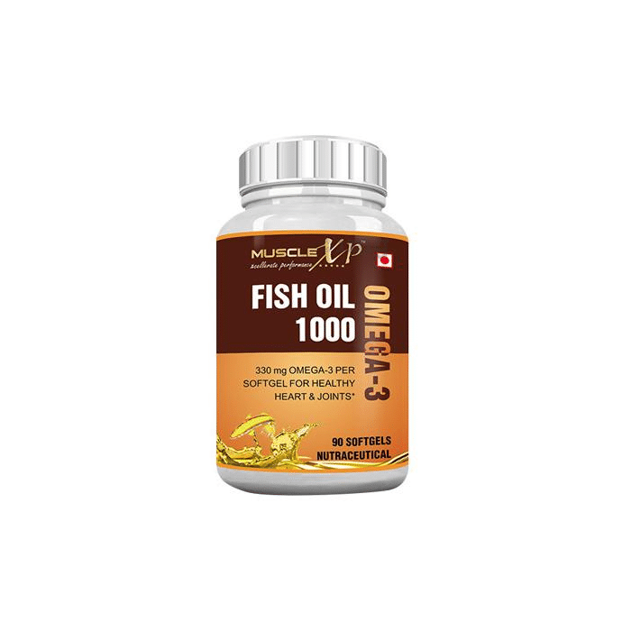 MuscleXP Fish Oil 1000mg Capsule