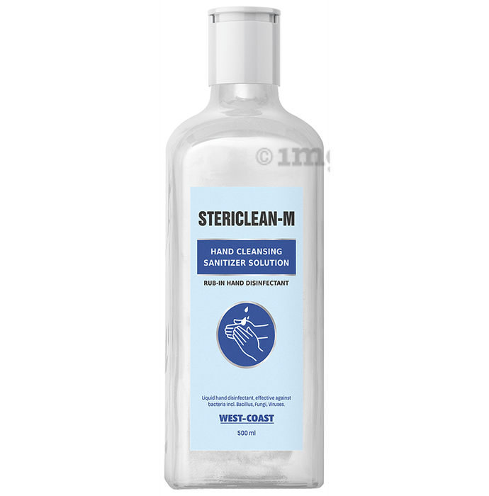 Stericlean-M Hand Cleansing Sanitizer Solution (500ml Each)