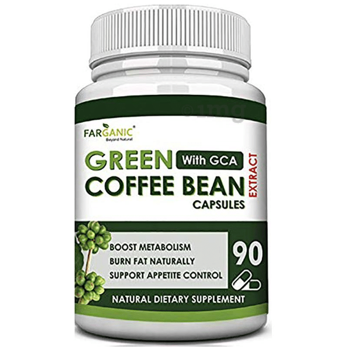 Farganic Green Coffee Bean Extract with GCA Capsule