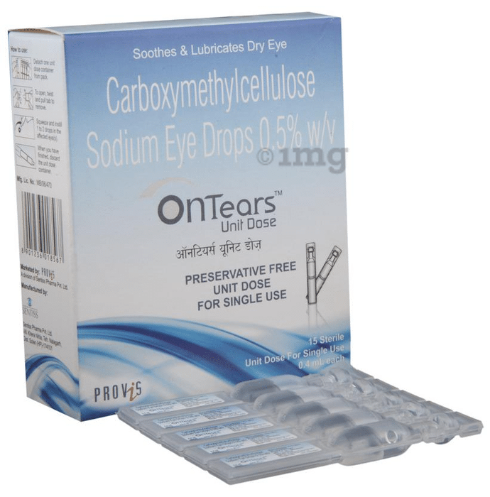 Ontears Unit dose Eye Drop (0.4ml Each)