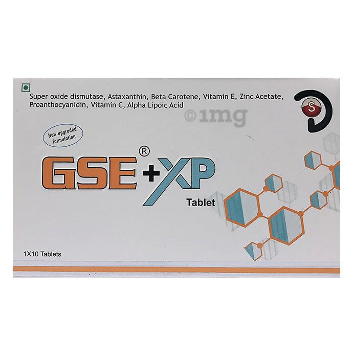 New Upgraded Formulation GSE+XP Tablet