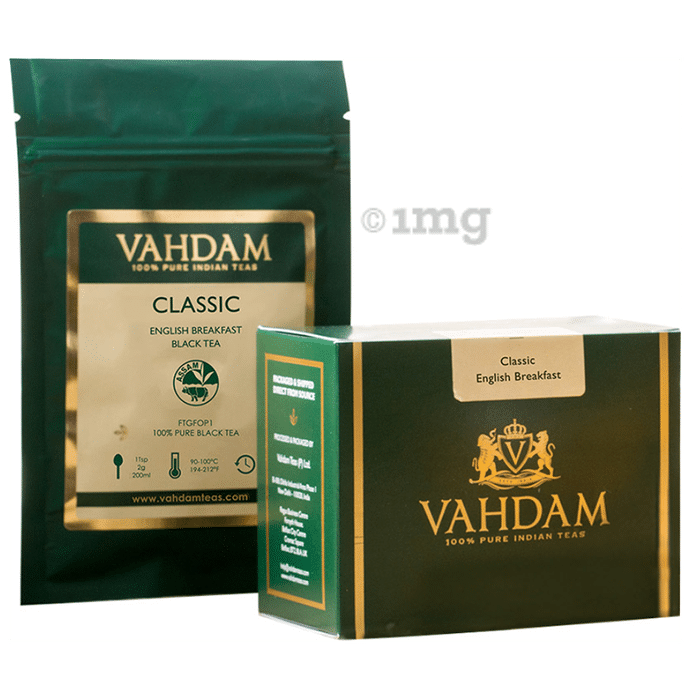 Vahdam Teas Classic English Breakfast Black Tea