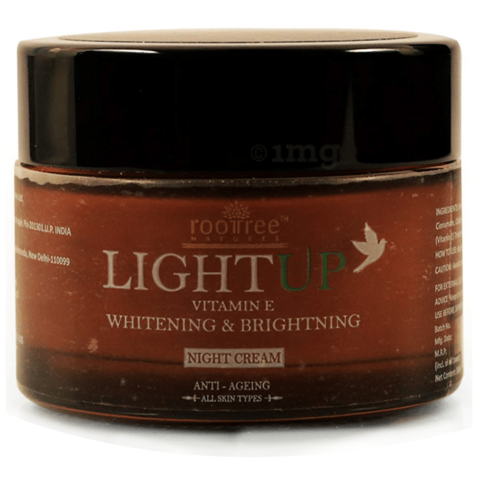 Roottree Natures Light Up Vitamin E Whitening & Brightening Night Cream