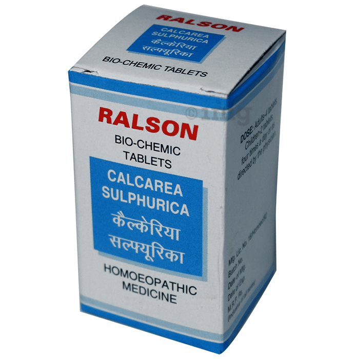 Ralson Remedies Calcarea Sulphurica Biochemic Tablet 12X