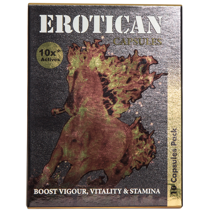 Erotican Capsule for Vigour, Vitality & Stamina