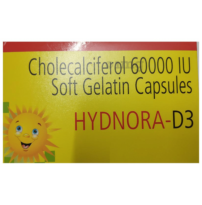 Hydnora-D3 Soft Gelatin Capsule