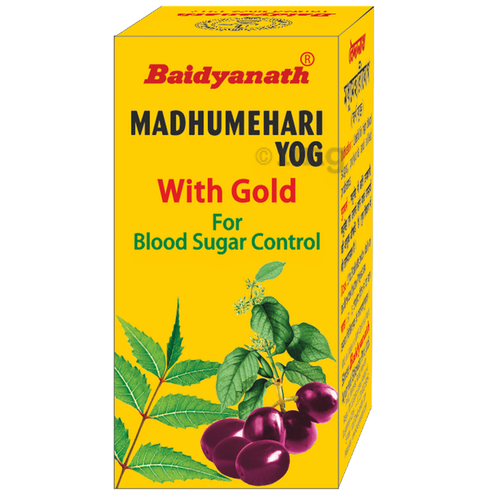 Baidyanath Madhumehari Yog with Gold Tablet | For Blood Sugar Management