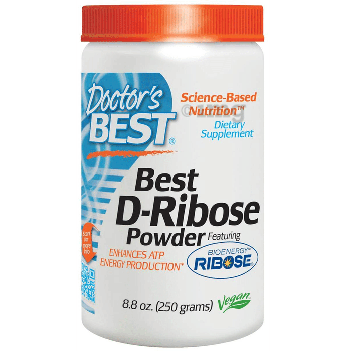 Doctor's Best D-Ribose Powder | Enhances ATP Energy Production