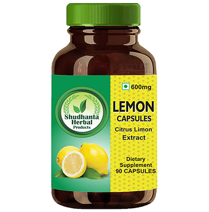 Shudhanta Herbal Lemon 600mg Capsule