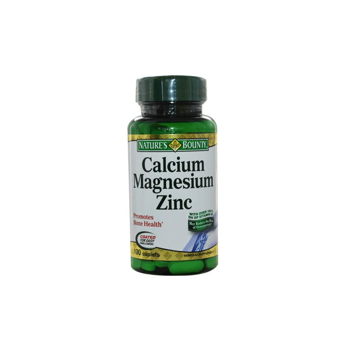Nature's Bounty Calcium Magnesium Zinc Caplet