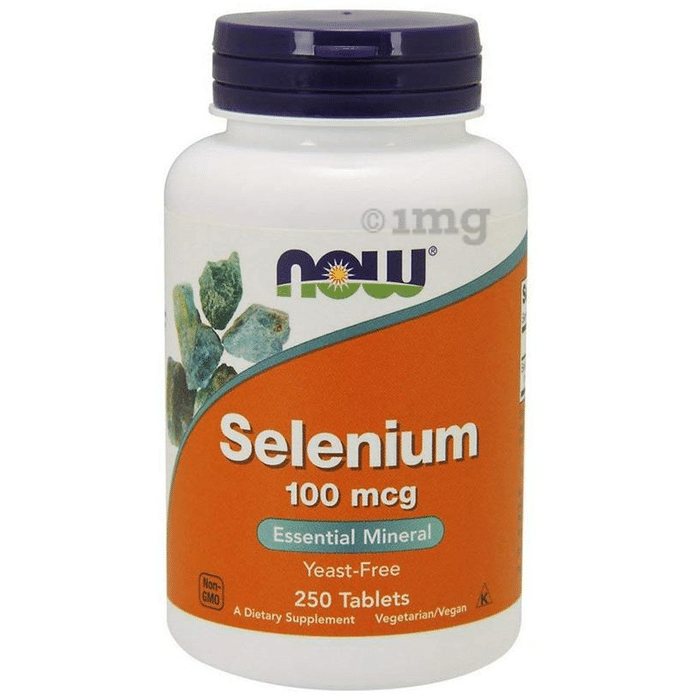 Now Foods Selenium 100mcg Tablet